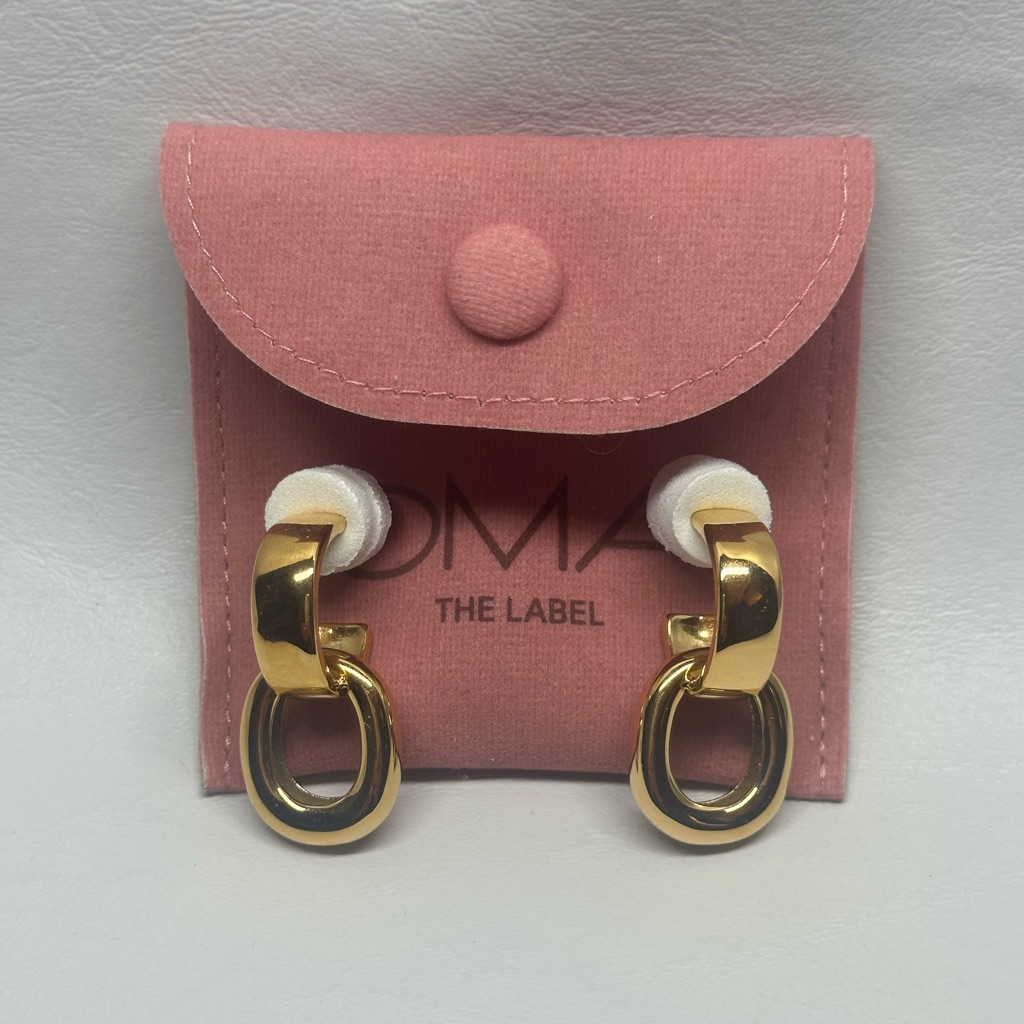 Oma The Label Gold Geometric Earrings — image 3 of 5